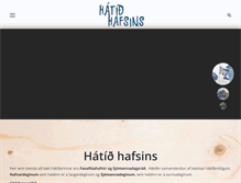 Tablet Screenshot of hatidhafsins.is